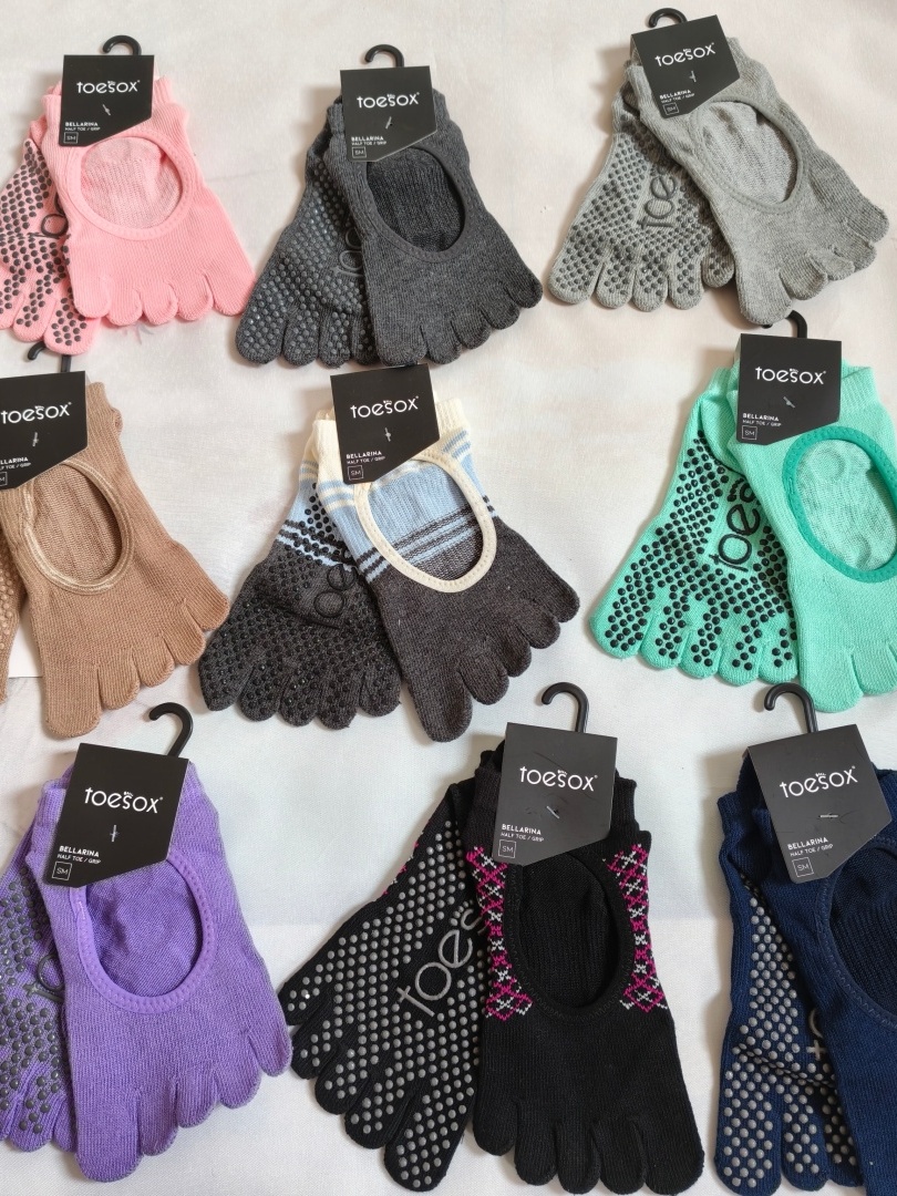 Yoga Fitness Wear - Toesox Yoga Vijf-teen Sokken Heren Dames