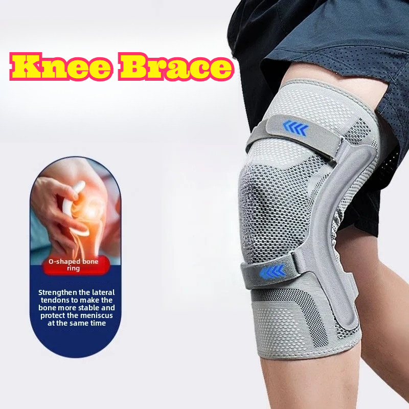 Knee Sleeve Compression - Knieondersteunende hoes Patella-stabilisator Kniegewricht Drukverlichting Sportbeschermende