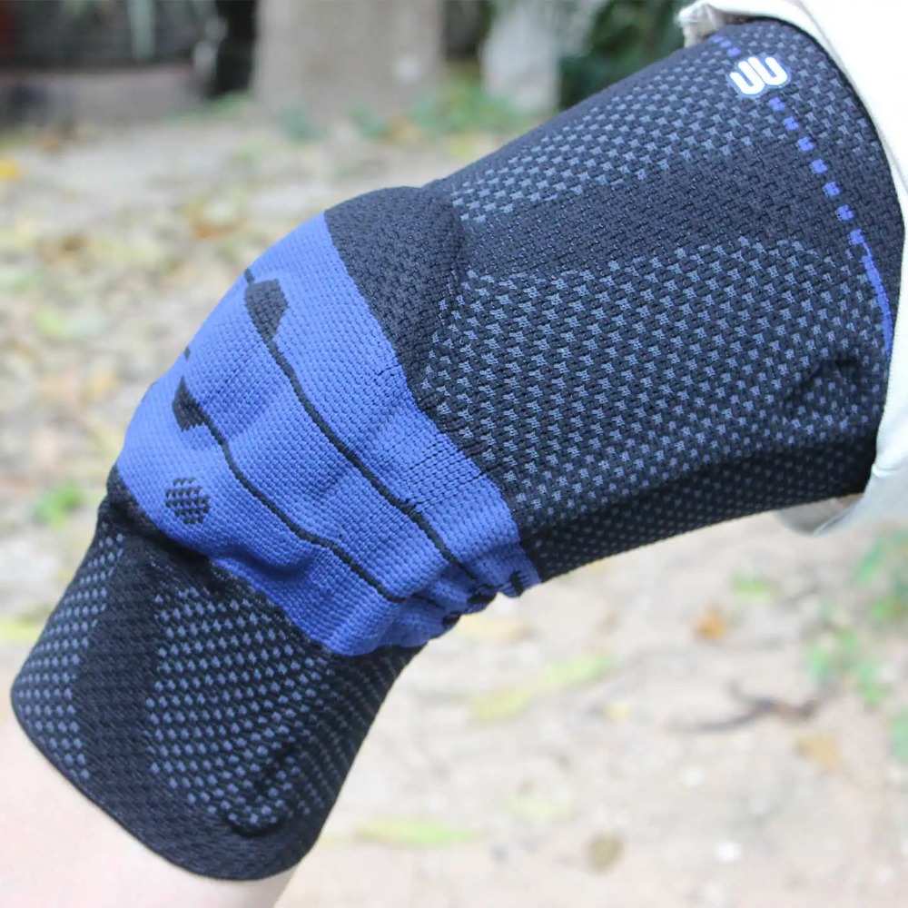 Knee Sleeve Compression - Luxe GenuTrain 8th Antislip Kniebrace 3D