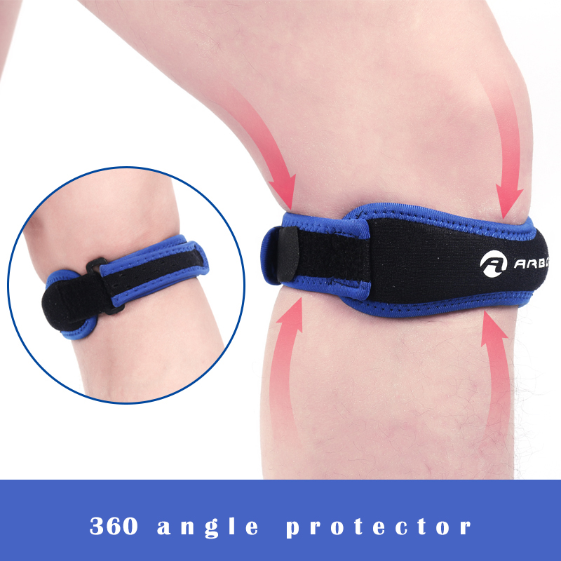Knee Sleeve Compression - 1PC Knie Patellapees Kniesteun Strape Brace