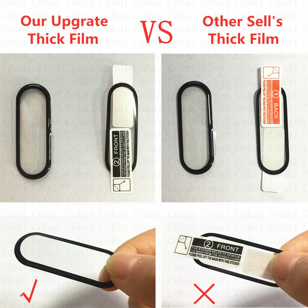 9D Gehard Glas Voor Xiaomi Mi  - Fitness Tracker Band recensie en prijs