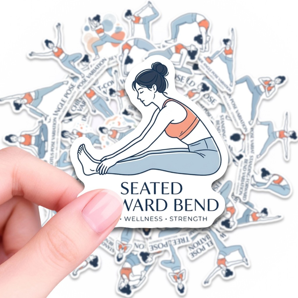 50 stuks yogastuksticker, fitn - Yoga Fitness Studio recensie en prijs