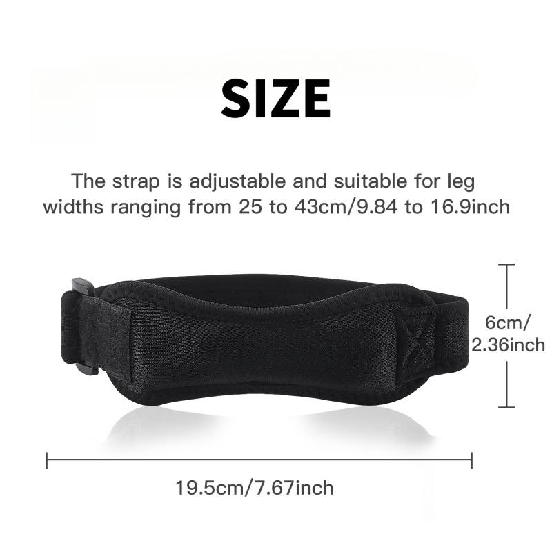 1 PC Kniebandage met patellape - Knee Sleeve Compression recensie en prijs