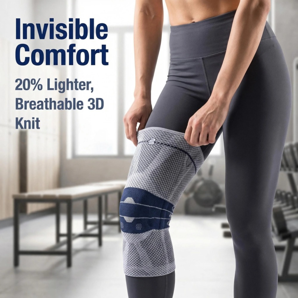 Luxe GenuTrain 8th Antislip Kn - Knee Sleeve Compression recensie en prijs