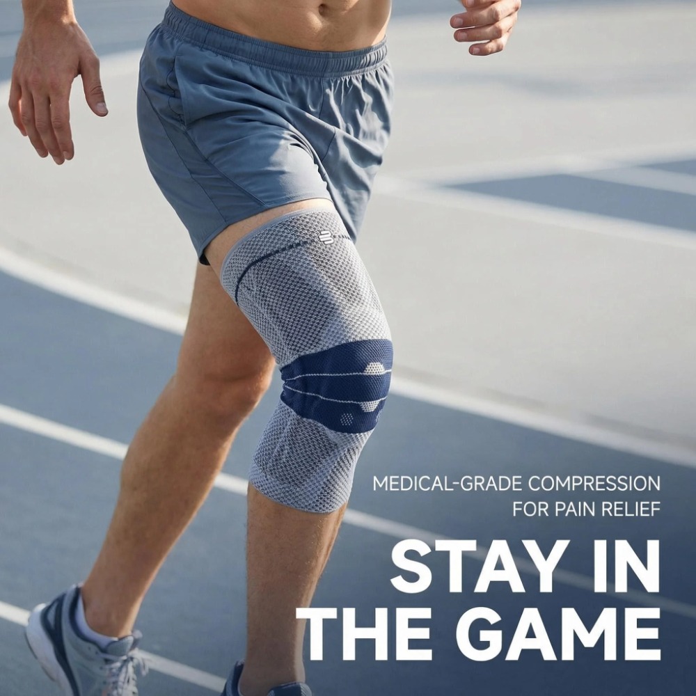 Luxe GenuTrain 8th Antislip Kn - Knee Sleeve Compression recensie en prijs