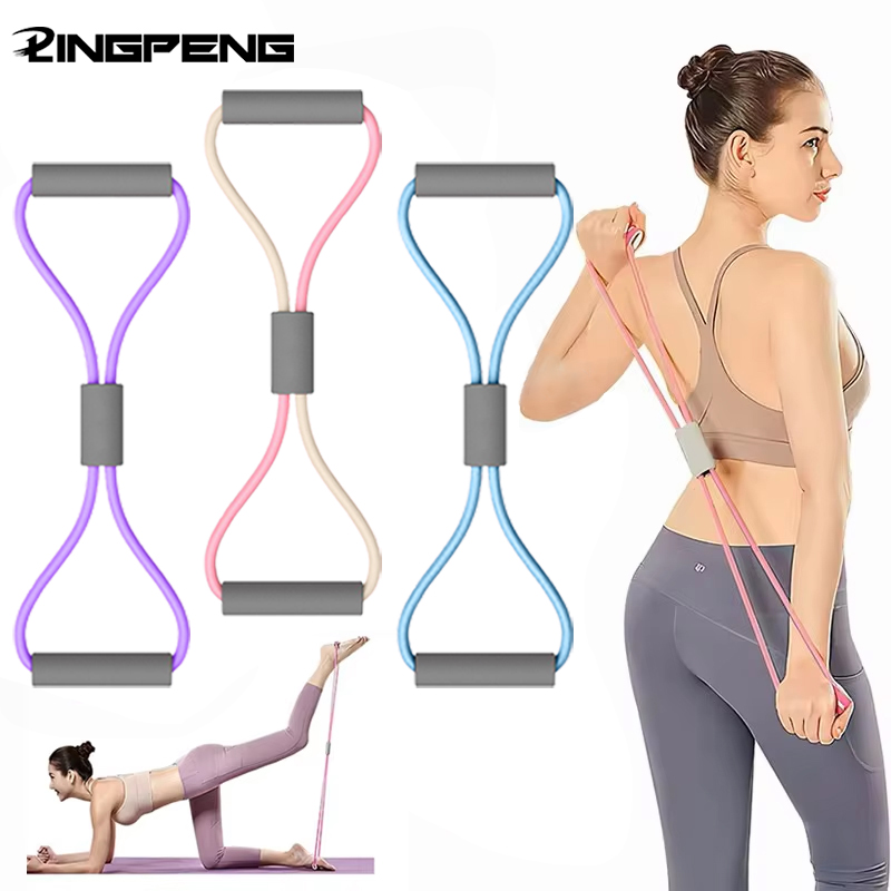 1 stks home gym elastische ban - Yoga Fitness Resistance Band recensie en prijs