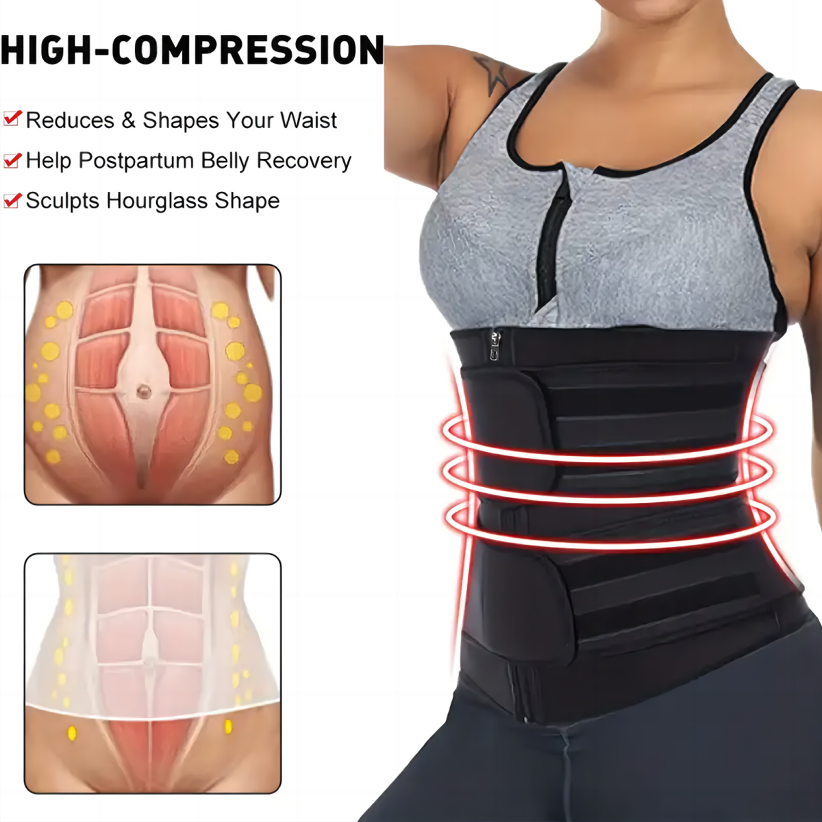 Dames tailletrainer riem met d - Waist Trainer Women recensie en prijs