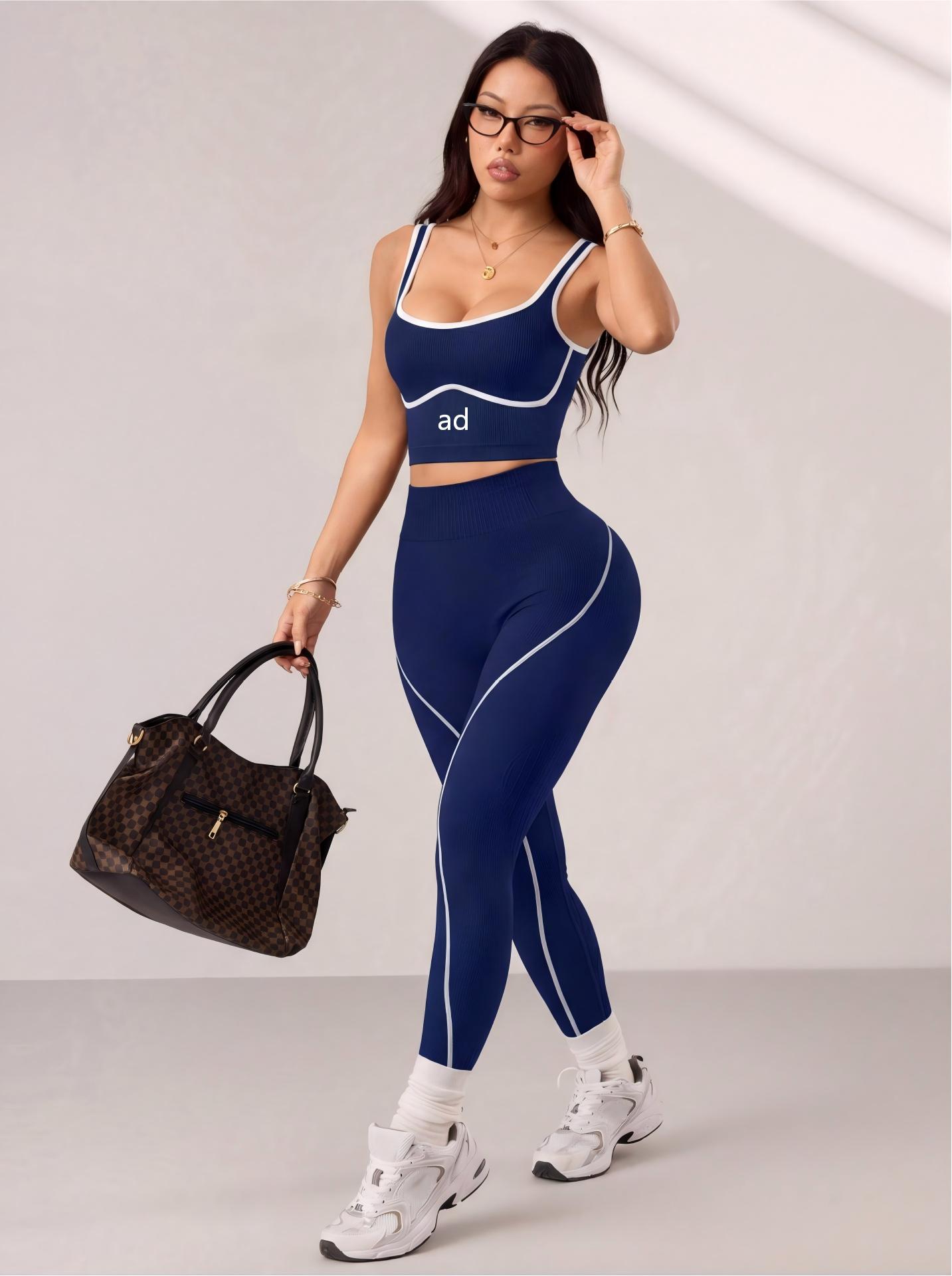 Tweedelig naadloos yogaset, da - Yoga Fitness Wear recensie en prijs