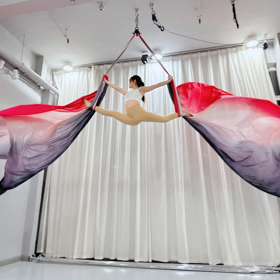 10m Aerial Silks Ombre Aerial  - Yoga Fitness Studio recensie en prijs