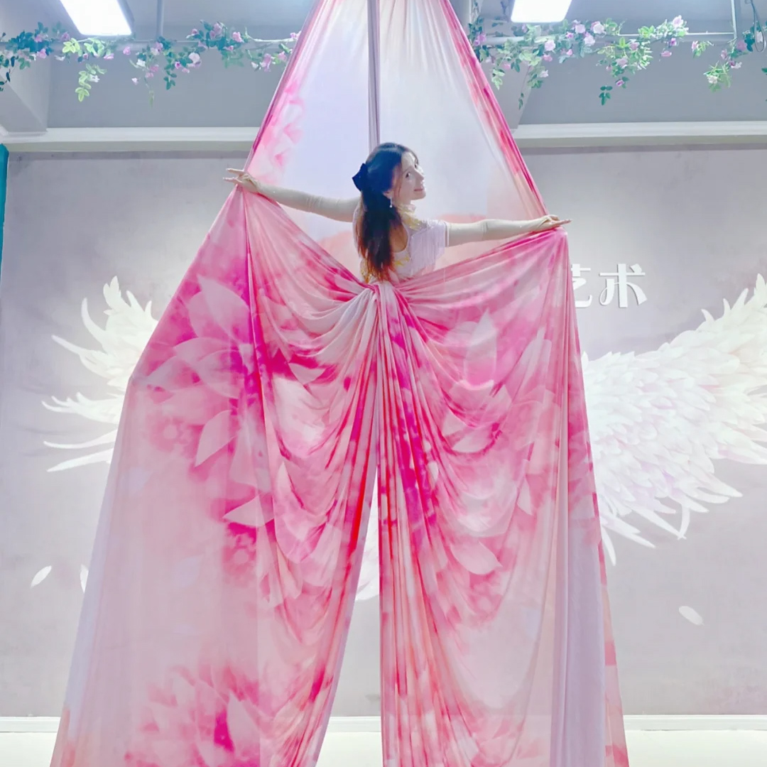 10m Aerial Silks Ombre Aerial  - Yoga Fitness Studio recensie en prijs