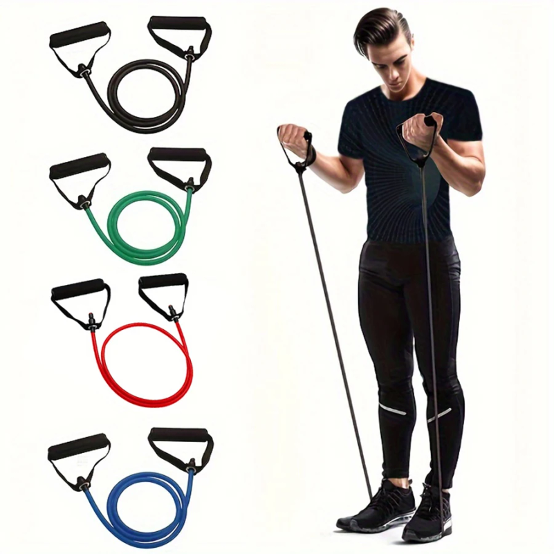 1 stuk 4-delige weerstandsband - Yoga Fitness Resistance Band recensie en prijs