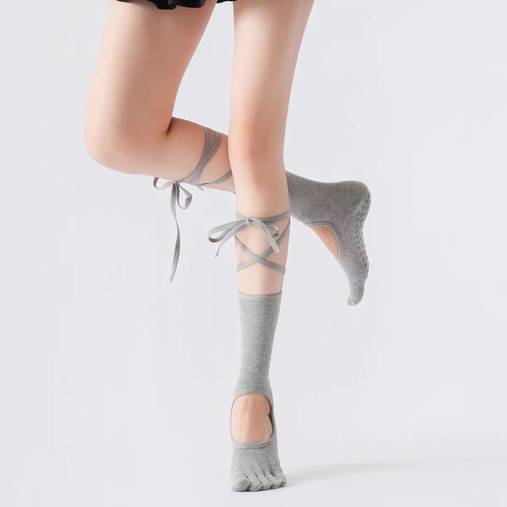 Ballet-yoga-sokken met veters  - Yoga Fitness Usa recensie en prijs
