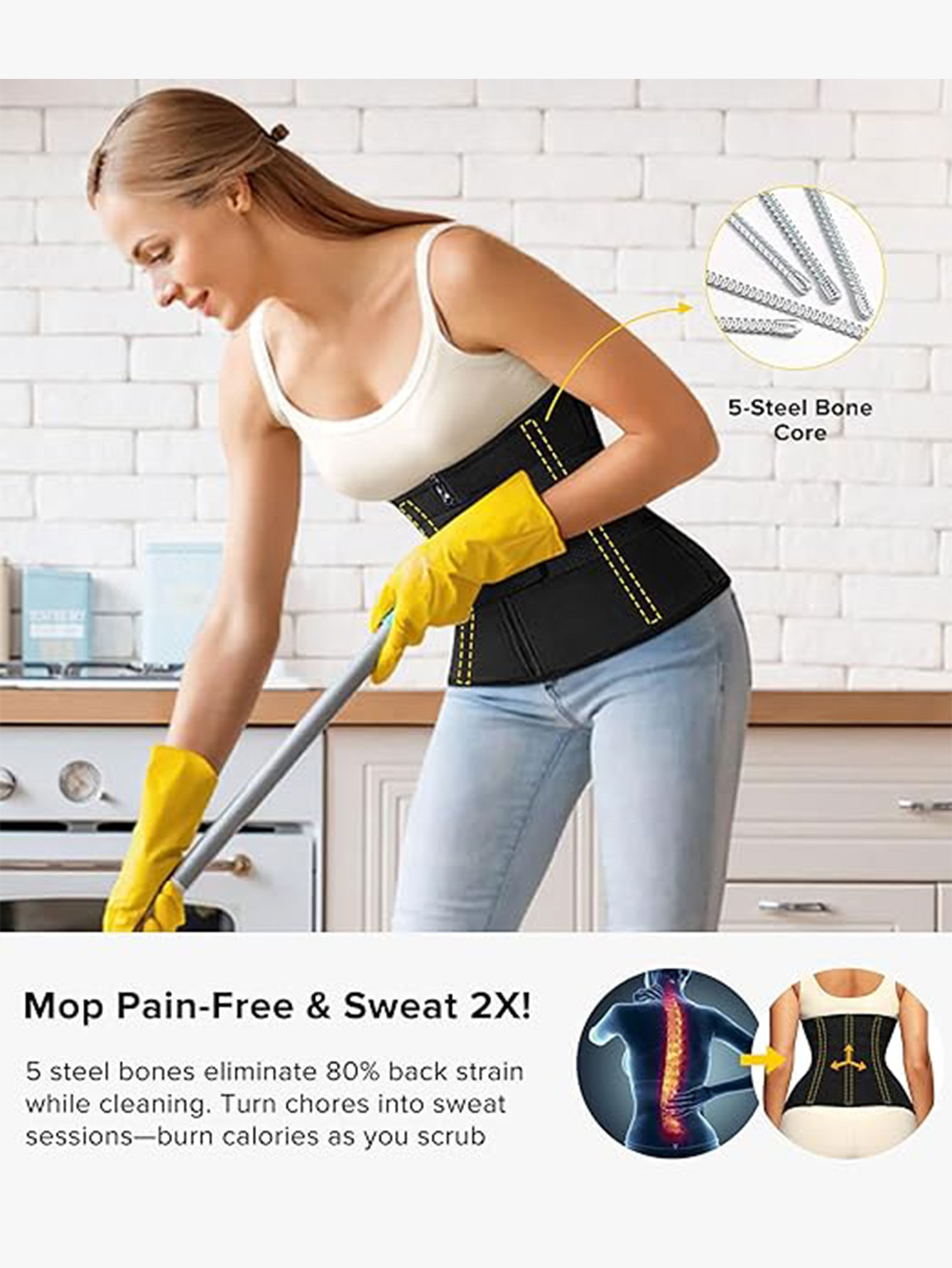 Dames Sauna Taille Trainer Dub - Waist Trainer Women recensie en prijs