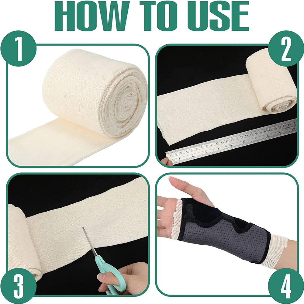 1Roll elastische buisvormige s - Knee Sleeve Compression recensie en prijs