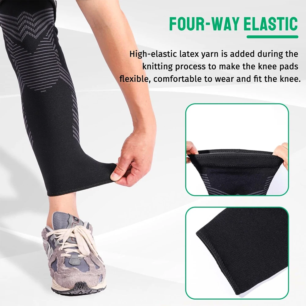 1/2PCS Lange compressiebeenhoe - Knee Sleeve Compression recensie en prijs