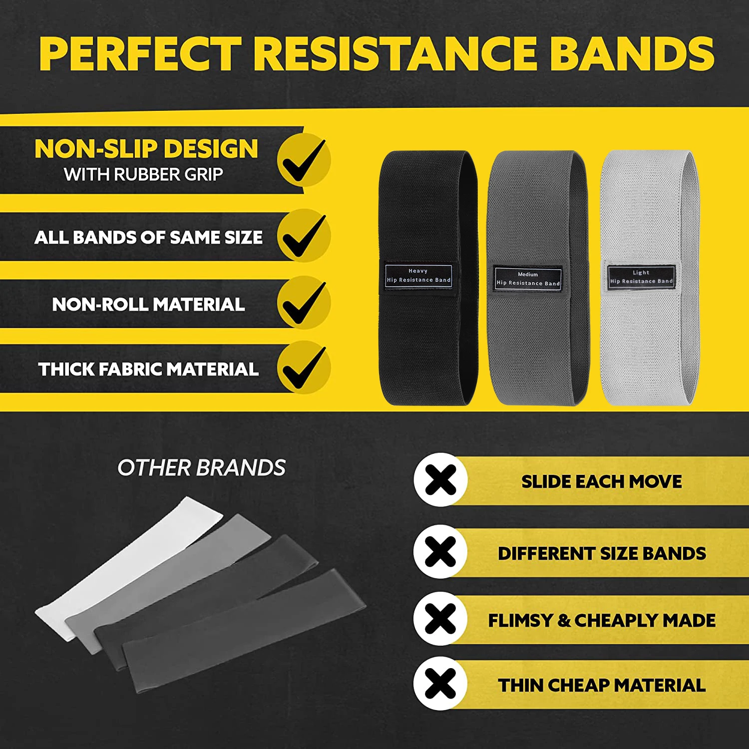 Stoffen weerstandsbanden voor  - Yoga Fitness Resistance Band recensie en prijs