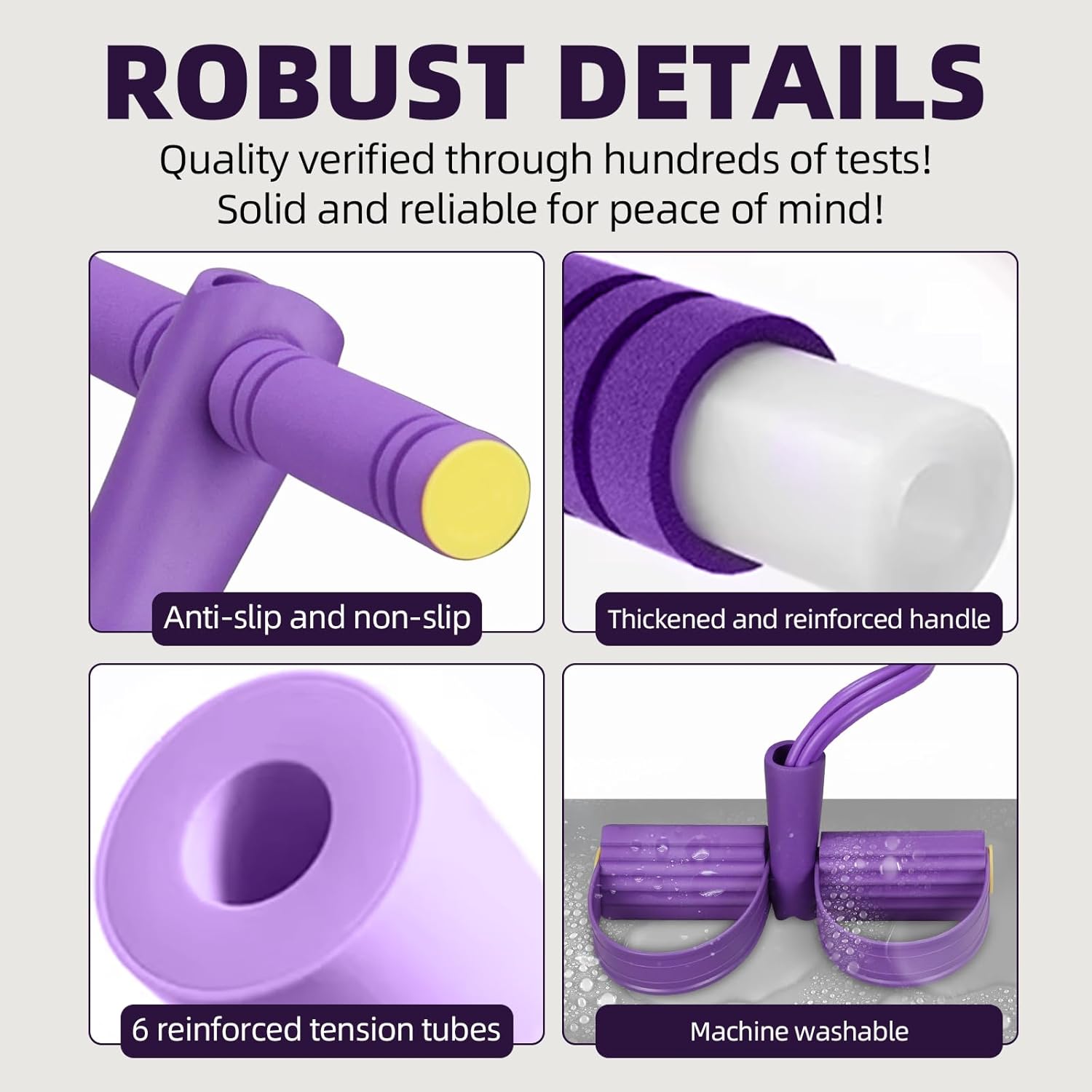 4-buisige weerstandsband Multi - Yoga Fitness Resistance Band recensie en prijs